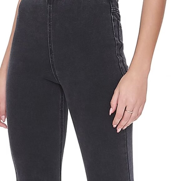 Forever 21 Juniors Womens Pull On Flare PantBlack Size M - Picture 4 of 4